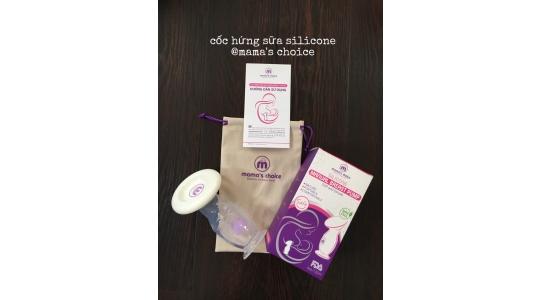 Lý do vì sao Cốc Hứng Sữa Silicone Mama's Choice lại được các mẹ bỉm sữa tin dùng???