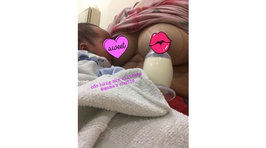 Cốc Hứng Sữa Silicone Mama's Choice, sản phẩm đạt chứng nhận FDA của Hoa Kỳ 