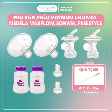 BỘ PHỤ KIỆN MAYMOM CHO MÁY HÚT SỮA MEDELA SWING MAXI