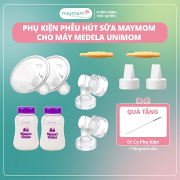 BỘ PHỤ KIỆN MAYMOM CHO MÁY HÚT SỮA UNIMOM