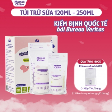 TÚI TRỮ SỮA MAMA'S CHOICE 120ml – 250ml